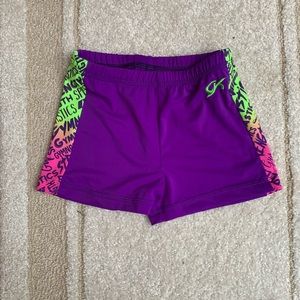 GK gymnastics shorts adult medium
